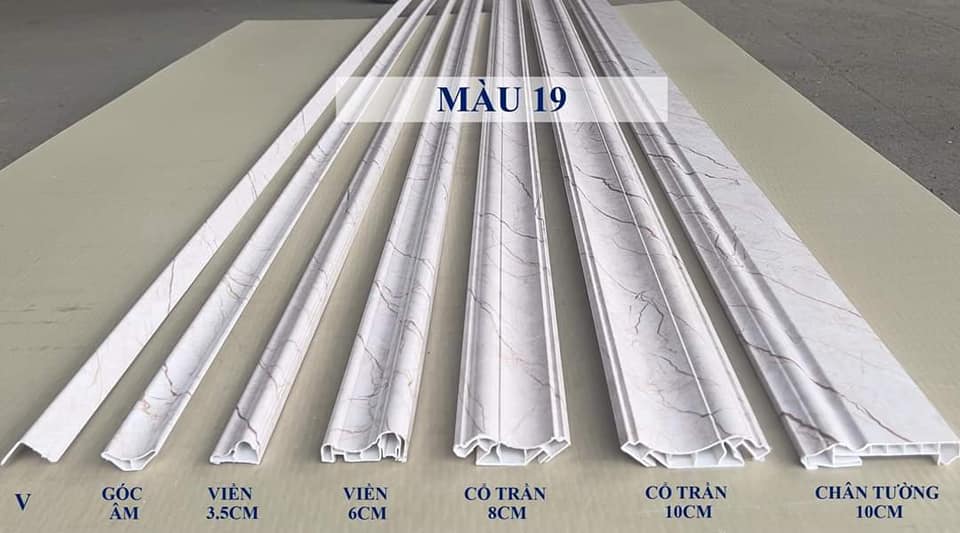 Phào chỉ nhựa PVC tại Bình Dương